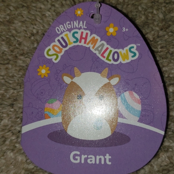 NWT‼️ Squishmallows Grant the Easter Goat - Easter 2024 Collection - Picture 2 of 10